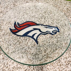 Glass Decorative Bowl - Denver Broncos